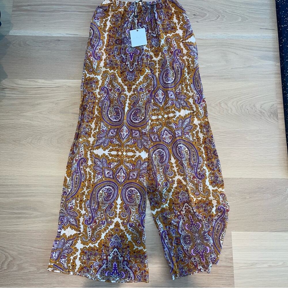 L'Academie Palma Pant Aria Multi Paisley XS - Picture 6 of 9